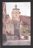 Rothenburg O. TAUBER DER WEISSE TURM UND DAS JUDEN TANZHAUS UNUSED - Rothenburg O. D. Tauber