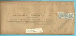 81 Met Preo LIEGE 1911 Op IMPRIME  (manchon) - Rollenmarken 1910-19