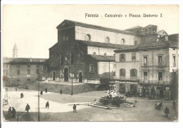 A162 FAENZA - CATTEDRALE E PIAZZA UMBERTO I - Faenza