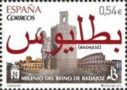 ESPAÑA 2014 - MILENIO DEL REINO DE BADAJOZ -  - EDIFIL Nº 4868 - Islam
