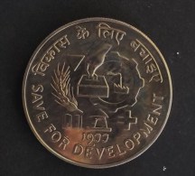 @Y@   INDIA 10 RUPEE 1977 Save For Develoment - Indien