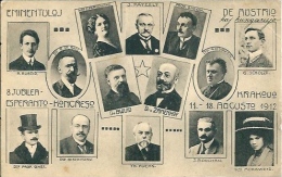 Postcard (Esperanto) - 8th Anniversary Congress 1912 - Esperanto