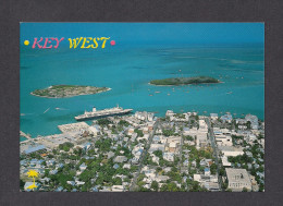 FLORIDA - KEY WEST - KEY WEST'S CRUISE HARBOR DUVAL STREET AND THE WATERS OF GULF OF MEXICO - PHOTO BY WERNER J. BERTSCH - Key West & The Keys