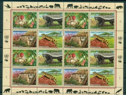 Nations Unies Géneve 2002 - Michel N. 434/37 -  Espèces Menacées D'extinction - Unused Stamps