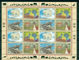 Nations Unies Géneve 1997 - Michel N. 305/08 -  Espèces Menacées D'extinction - Unused Stamps