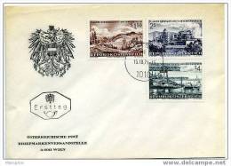 AUTRICHE 1971  FDC  25 Ans Industries Nationalisées Mi Nr 1373-5 - FDC