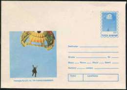 PARACHUTE - PARAPENTE - PARACHUTISME / 1994 ROUMANIE ENTIER POSTAL ILLUSTRE (ref 4662) - Fallschirmspringen