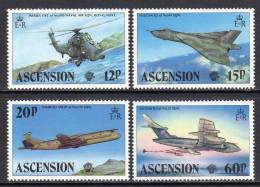 ASCENSION. 1983 MILIARY AIRCRAFT SET MNH. - Ascension