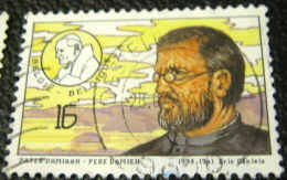 Belgium 1994 Visit Of Pope John Paul II Father Damian 16f - Used - Altri & Non Classificati