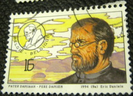 Belgium 1994 Visit Of Pope John Paul II Father Damian 16f - Used - Sonstige & Ohne Zuordnung