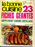 LA BONNE CUISINE  ANTILLAISES FICHES GEANTES  1990 - Koken & Wijn