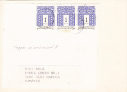 MOTIFS, STAMPS ON FRAGMENT, 1998, HUNGARY - Storia Postale