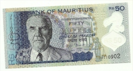 Mauritius - 50 Rupees    ++++++++ - Mauricio