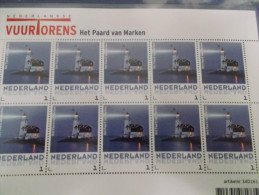 Nederland 2014-1  Vuurtoren Leuchturm Lighthouse  Marken  Vel/sheetlet Postfris/mnh/sans Charniere - Unused Stamps