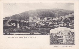 Schmitten, Kurhaus, Terrassenseite - Taunus
