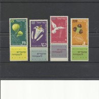 ISRAEL  58/61  MNH - Unused Stamps (with Tabs)