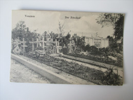 AK / Bildpostkarte 1. Weltkrieg Westfront / Frankreich Vouziers Der Friedhof Verlag Willy Koehler, Metz No 379 - Oorlogsbegraafplaatsen