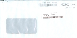 BRD Privatpost 2013 TNT-Post-Stempel + Mannheimer Morgenpost Label - Privatpost