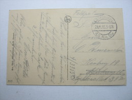 1915, Dixmude , Carte Militaire  Allemagne ,    2 Scans - Army: German