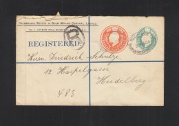 UK Stationery Cover 1904 Geldenhuis Estate & Gold Mining Comp. - Stamped Stationery, Airletters & Aerogrammes