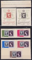 LUXEMBOURG  TIMBRES SUR TIMBRES  YVERT N° 543/4+PA 16/20  *MH   Réf  5689 - Autres & Non Classés