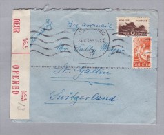 Südafrika - 1945-05-25 Johannesburg Zensur Brief Nach St. Gallen CH - Covers & Documents