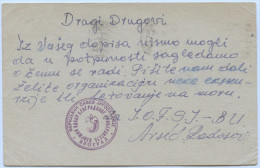 Yugoslavia, Belgrade, Youth Alliance Seal, Postal Stationery, 2 Scans - Entiers Postaux