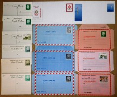 MONACO - LOT DE 14 ENTIERS POSTAUX NEUFS - Entiers Postaux