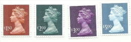 2003 - Gran Bretagna 2458/61 Effigie, - Unused Stamps