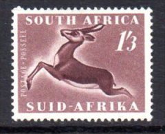 South Africa 1953 1/3d Springbok, Hinged Mint - Nuevos