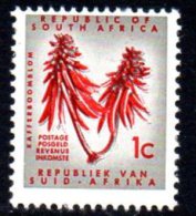 South Africa 1964-72 1c Kafferboom Flower, MNH - Neufs