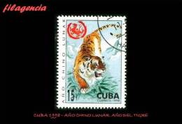 USADOS. CUBA. 1998-10 AÑO CHINO LUNAR. AÑO DEL TIGRE - Neufs