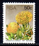 South Africa 1977 Succulents 50c, MNH - Unused Stamps