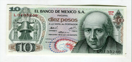 10 PESOS NEUF 4 - Mexiko