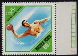 Water Polo / Summer Olympic Games/  München Germany 1972 - Hungary 1972 - MNH - Wasserball