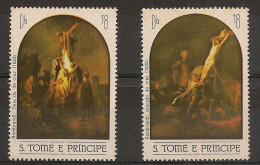 SAO TOME AND PRINCIPE 1983  Easter, Rembrandt MNH - Rembrandt