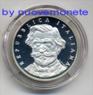 ITALIA MONETA DA 1000 LIRE GIUSEPPE VERDI 2001 PROOF DA DIVISIONALE - LE ULTIME 1000 LIRE ARGENTO - 1 000 Lire