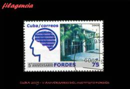 USADOS. CUBA. 2009-21 V ANIVERSARIO DEL INSTITUTO DE CAPACITACIÓN EN INFORMÁTICA FORDES - Gebruikt