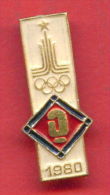 F24 / SPORT - Boxing - Boxen - Boxe - Pugilato - Boxeo - 1980 Summer XXII Olympics Games Moscow RUSSIA Badge Pin - Boxen