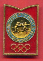 F39 / SPORT - Fencing - Escrime - Fechten - Esgrima - 1980 Summer XXII Olympics Games Moscow RUSSIA Badge Pin - Fechten