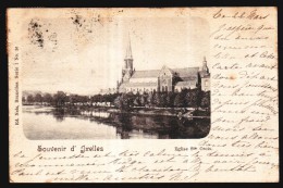 Souvenir D´ Ixelles - Elsene - Eglise Ste Croix - Kerk - 1900  // - Ixelles - Elsene