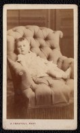 FIN 1800  VIEILLE PHOTO ENFANT DE NOBLESSE - LOUIS DE CAMARET ( Fils De Ludovic  De Camaret Et Henriette De Bimard ) - Antiche (ante 1900)