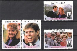 Saint Lucia Y/T 821 / 824 (**) - St.Lucia (1979-...)