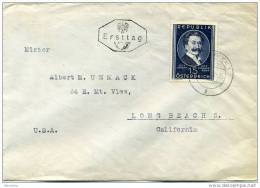 1949  Johann Strauss  Mi Nr 934 - FDC