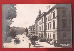 CDS3-04 Herisau  Poststrasse, Kutsche. Militär Stempel Kaserne Herisau In 1916 - Herisau