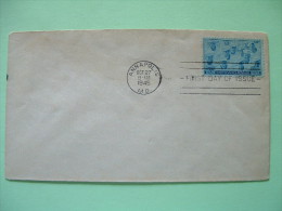 USA 1945 FDC Cover - U.S. Sailors - Navy - Annapolis Cancel - Storia Postale