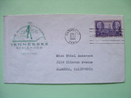 USA 1946 FDC Cover - Andrew Jackson, John Sevier & Tennessee Capitol - Covers & Documents