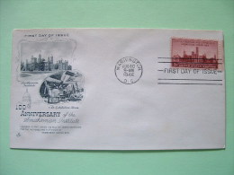 USA 1946 FDC Cover - 100 Aniv. Of Smithsonian Institute - Storia Postale