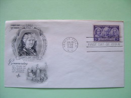 USA 1948 FDC Cover - 100 Years Of Progress By Women In America - E. Stanton C. Catt & L. Mott - Women Rights Movement - Briefe U. Dokumente