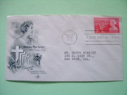 USA 1948 FDC Cover - Moina Michael - Flanders Field Poppy Day - War II Memorial - Flowers - Briefe U. Dokumente